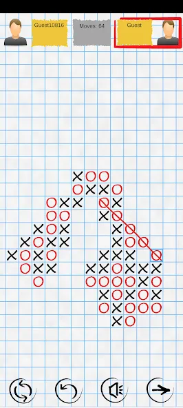 Взломанная Tic Tac Toe Online: Mega XO  [МОД Бесконечные монеты] — стабильная версия apk на Андроид screen 2