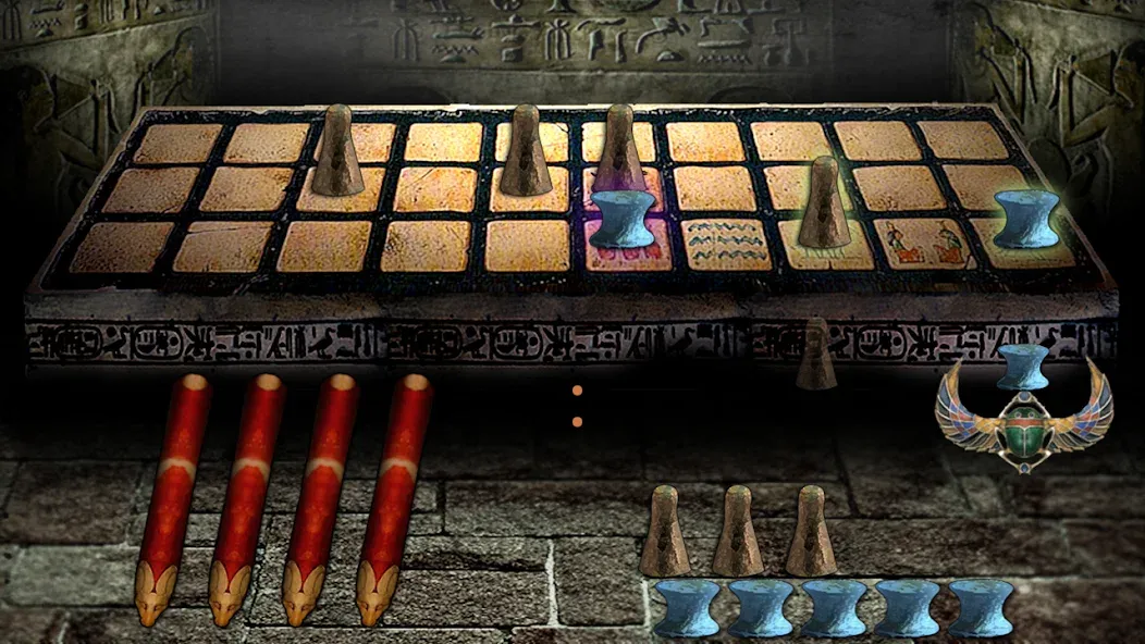 Скачать взломанную Egyptian Senet (Ancient Egypt)  [МОД Все открыто] — последняя версия apk на Андроид screen 3