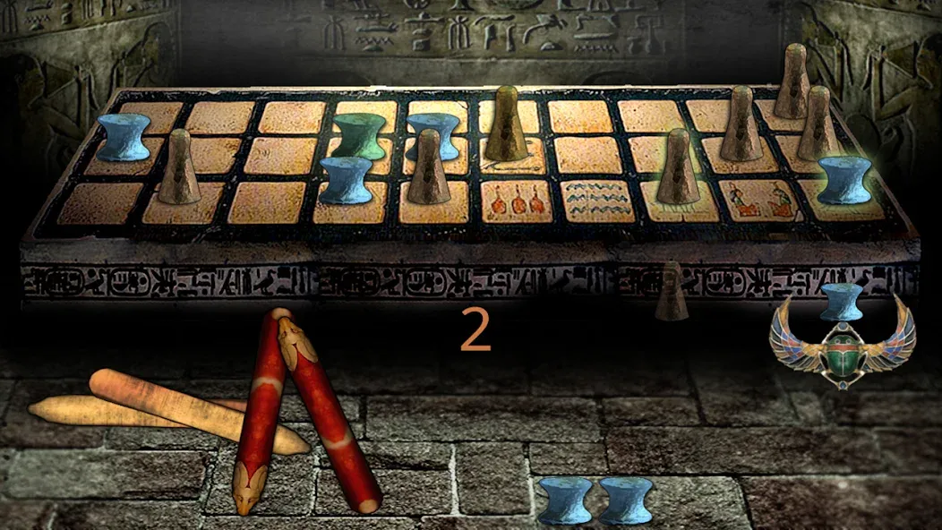 Скачать взломанную Egyptian Senet (Ancient Egypt)  [МОД Все открыто] — последняя версия apk на Андроид screen 5