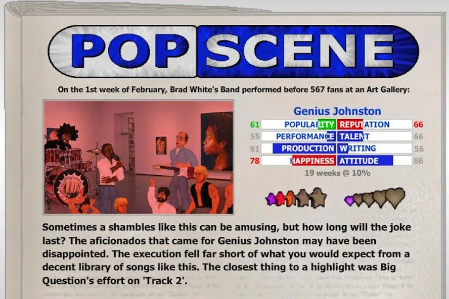 Взломанная Popscene (Попсцена)  [МОД Все открыто] — последняя версия apk на Андроид screen 4