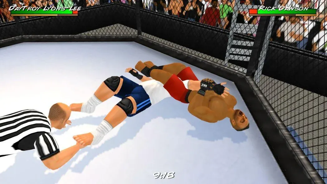 Взломанная Wrestling Revolution 3D (Реслинг Революшн 3Д)  [МОД Меню] — стабильная версия apk на Андроид screen 3