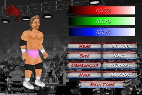 Взлом Wrestling Revolution (Реслинг Революшн)  [МОД Все открыто] — стабильная версия apk на Андроид screen 2