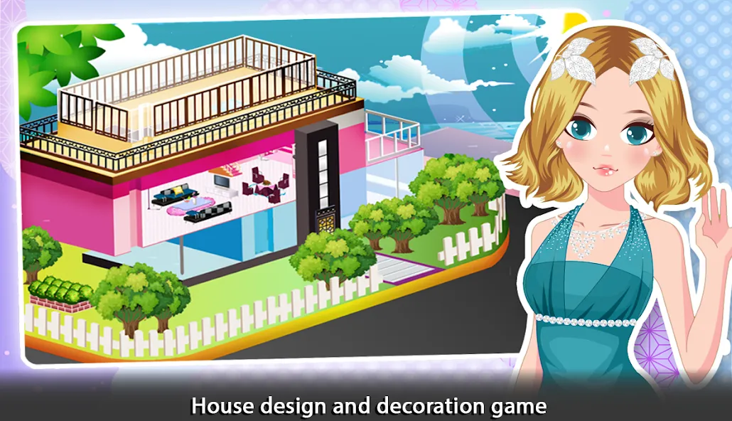 Взломанная Girl Doll House — Room Design  [МОД Unlimited Money] — последняя версия apk на Андроид screen 1