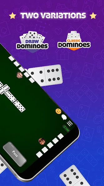 Скачать взлом Dominoes Online — Classic Game (Домино Онлайн)  [МОД Unlimited Money] — последняя версия apk на Андроид screen 3