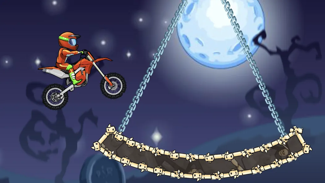 Скачать взлом Moto X3M Bike Race Game (Мото 3М Игра на мотоциклах)  [МОД Unlimited Money] — полная версия apk на Андроид screen 2