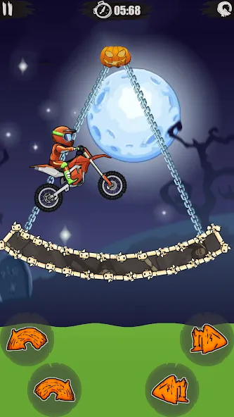 Скачать взлом Moto X3M Bike Race Game (Мото 3М Игра на мотоциклах)  [МОД Unlimited Money] — полная версия apk на Андроид screen 4