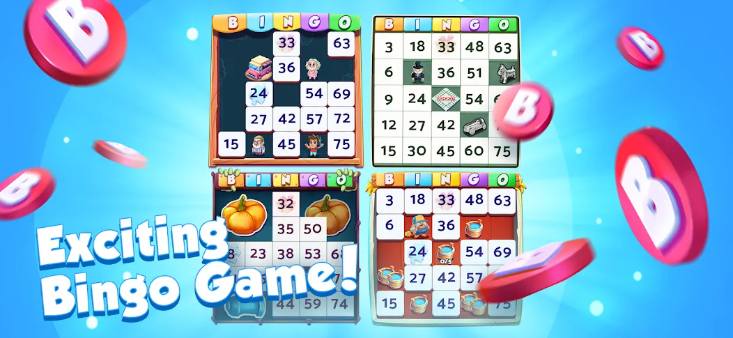 Взломанная Bingo Bash: Live Bingo Games (Бинго Баш)  [МОД Все открыто] — полная версия apk на Андроид screen 1