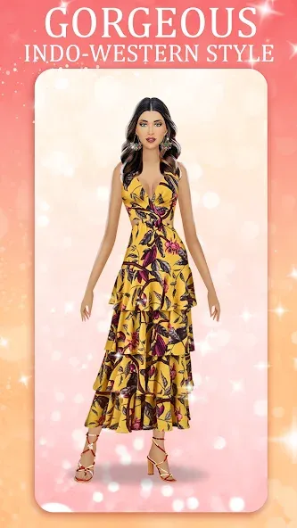 Скачать взломанную Indian Fashion Dressup Stylist  [МОД Меню] — последняя версия apk на Андроид screen 2