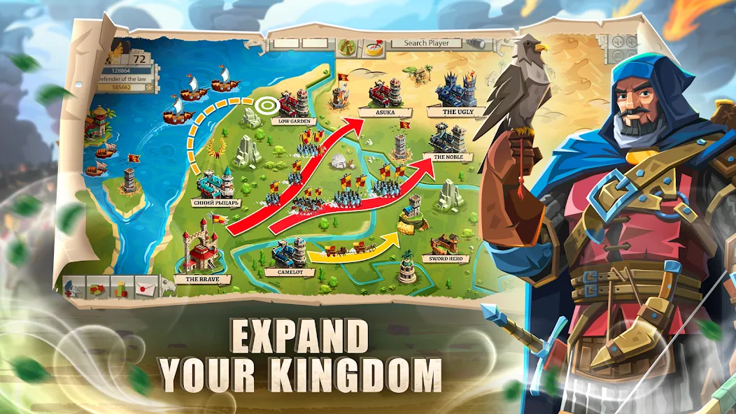 Скачать взломанную Empire: Four Kingdoms (Импайр)  [МОД Menu] — полная версия apk на Андроид screen 1