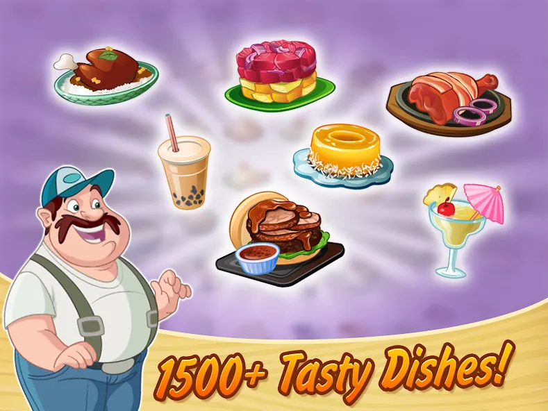 Взлом Kitchen Scramble: Cooking Game (Китчен Скрэмбл)  [МОД Много монет] — последняя версия apk на Андроид screen 4