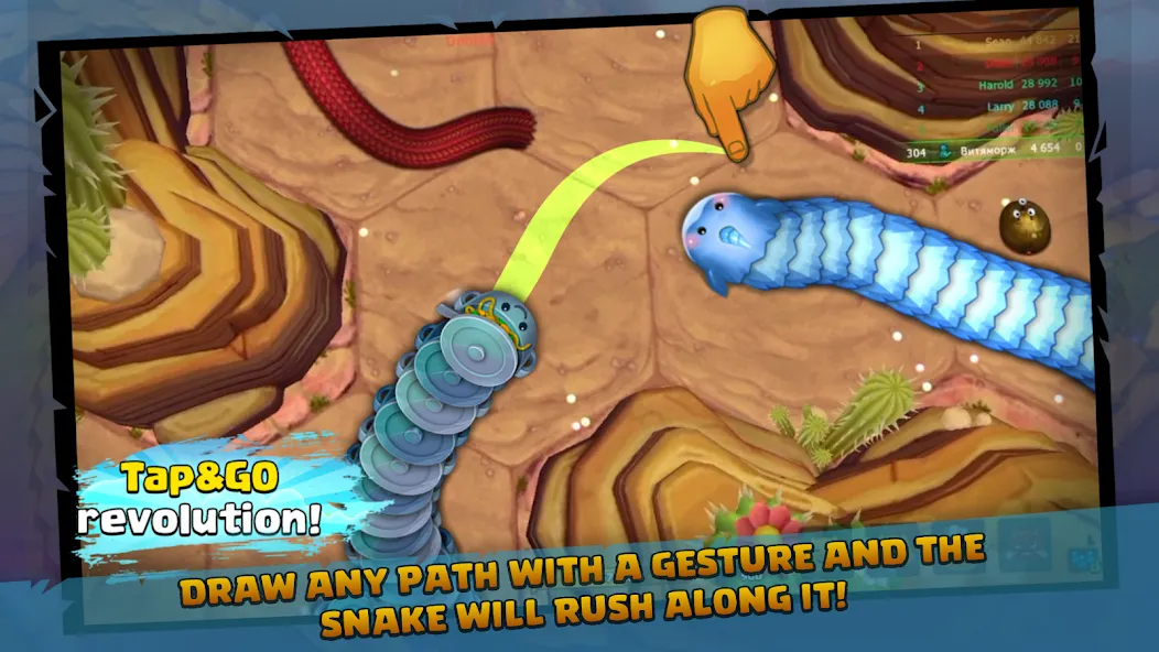 Взлом Little Big Snake (Литл Биг Снейк)  [МОД Меню] — стабильная версия apk на Андроид screen 2