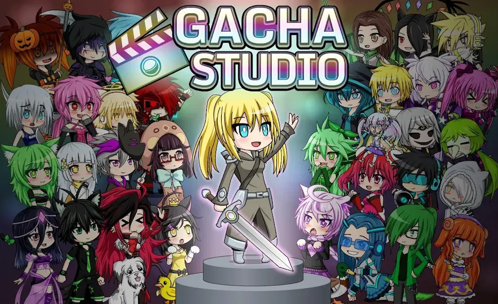 Взломанная Gacha Studio (Anime Dress Up) (Гача Студио)  [МОД Все открыто] — стабильная версия apk на Андроид screen 1