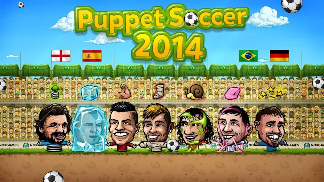 Взлом Puppet Soccer — Football  [МОД Много денег] — полная версия apk на Андроид screen 4