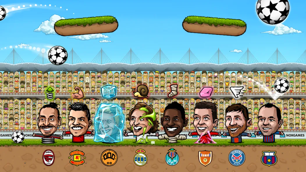 Взлом Puppet Soccer: Champs League (Паппет Соккер)  [МОД Много денег] — стабильная версия apk на Андроид screen 3