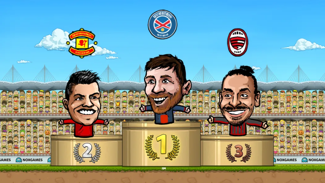 Взлом Puppet Soccer: Champs League (Паппет Соккер)  [МОД Много денег] — стабильная версия apk на Андроид screen 4