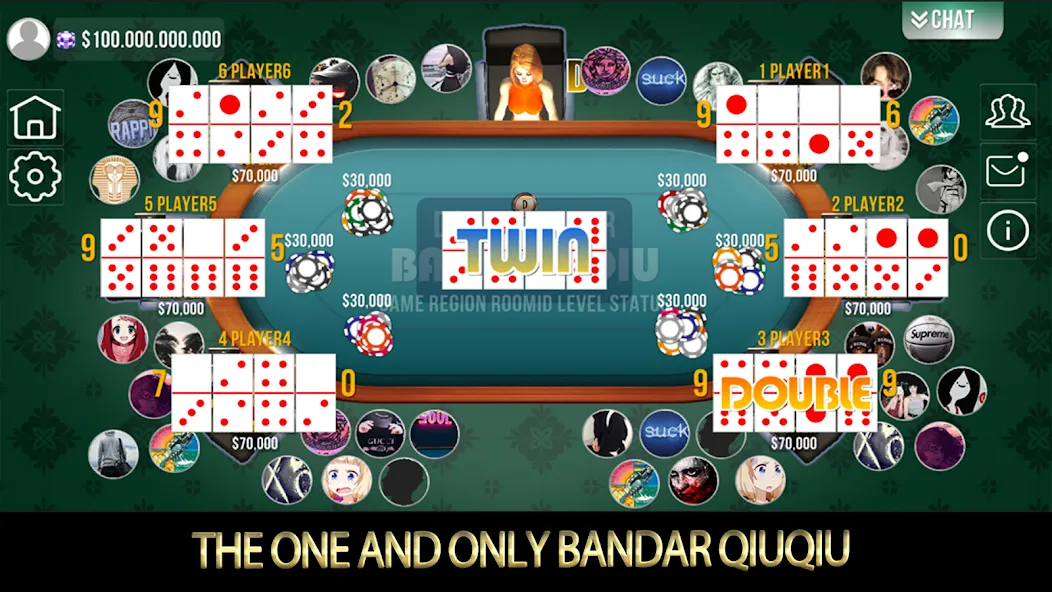 Взлом Domino Poker QiuQiu Gaple (Домино Покер ЧиЧи Гапле)  [МОД Unlimited Money] — стабильная версия apk на Андроид screen 3