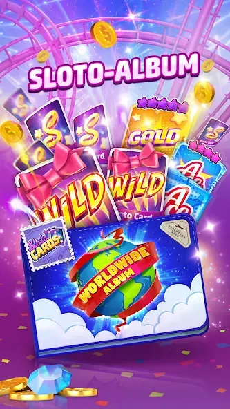 Взломанная Slotomania™ Slots Casino Games (Слотомания)  [МОД Много монет] — стабильная версия apk на Андроид screen 4