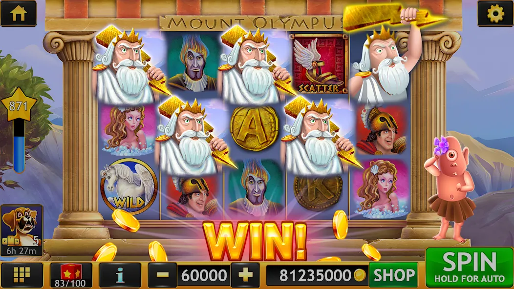 Взломанная Vegas Slots Galaxy (Вегас Слотс Гэлэкси)  [МОД Меню] — последняя версия apk на Андроид screen 1