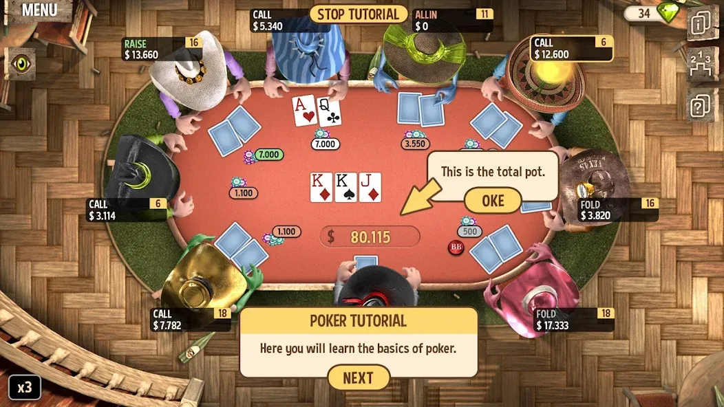 Скачать взломанную Learn Poker — How to Play  [МОД Бесконечные монеты] — последняя версия apk на Андроид screen 2