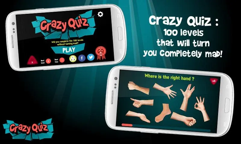 Взломанная Crazy Quiz (Крэйзи Квиз)  [МОД Меню] — последняя версия apk на Андроид screen 1