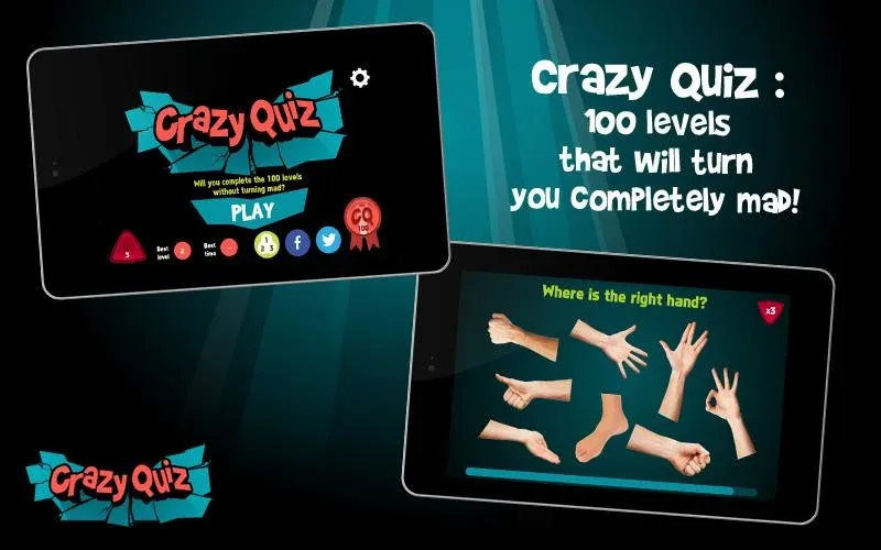 Взломанная Crazy Quiz (Крэйзи Квиз)  [МОД Меню] — последняя версия apk на Андроид screen 5