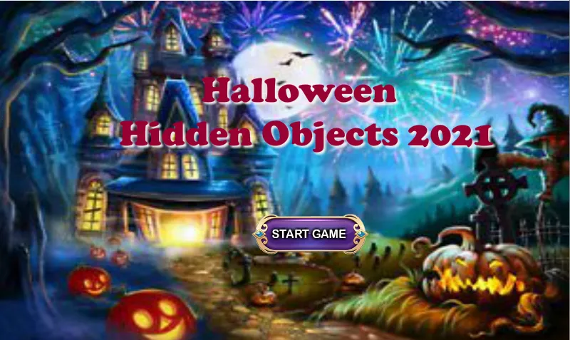 Взломанная Halloween Hidden Objects (Хэллоуин Скрытые Объекты)  [МОД Бесконечные монеты] — полная версия apk на Андроид screen 1