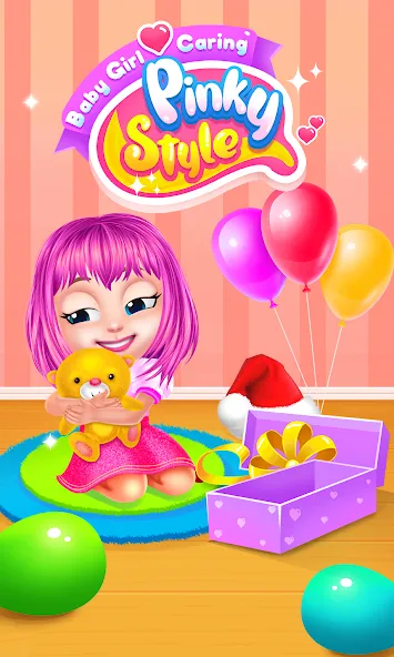 Скачать взлом Baby Girl Caring Pinky Style (Беби Грл Керинг Пинки Стайл)  [МОД Mega Pack] — полная версия apk на Андроид screen 4