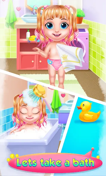 Скачать взлом Baby Girl Caring Pinky Style (Беби Грл Керинг Пинки Стайл)  [МОД Mega Pack] — полная версия apk на Андроид screen 5