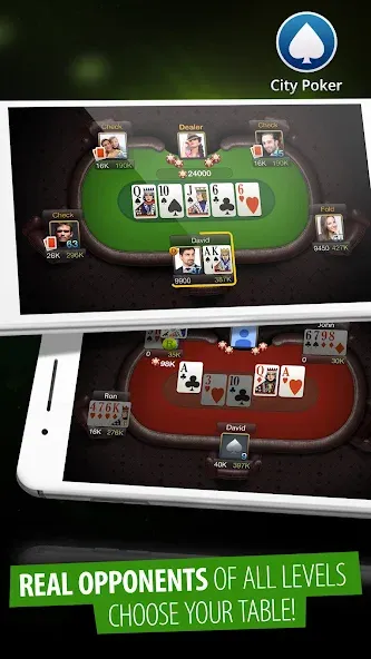 Взлом City Poker: Holdem, Omaha (Сити Покер)  [МОД Mega Pack] — полная версия apk на Андроид screen 5