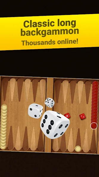 Скачать взлом Backgammon Long Arena  [МОД Unlimited Money] — полная версия apk на Андроид screen 1