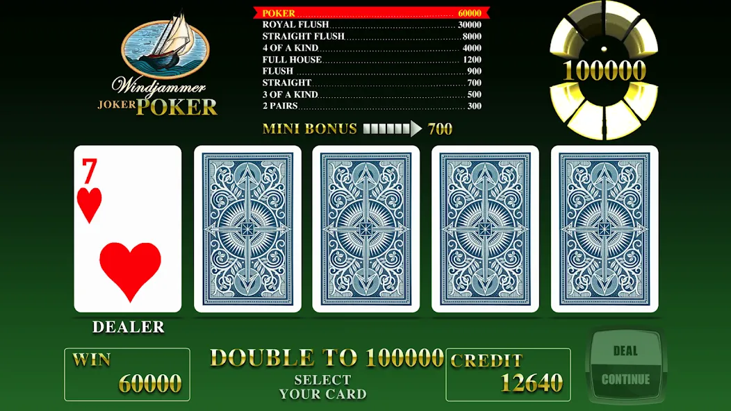 Скачать взломанную Windjammer Poker (Уиндджаммер Покер)  [МОД Бесконечные деньги] — полная версия apk на Андроид screen 1