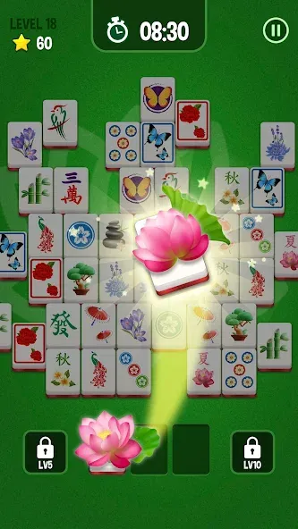 Скачать взлом Mahjong 3D Matching Puzzle (Маджонг 3D Головоломка на совпадение)  [МОД Unlocked] — последняя версия apk на Андроид screen 2