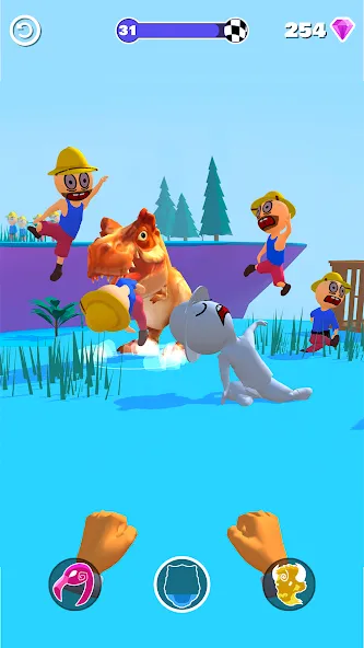 Взломанная Animal Master: Hardcore Safari (Анимал Мастер)  [МОД Бесконечные монеты] — полная версия apk на Андроид screen 1