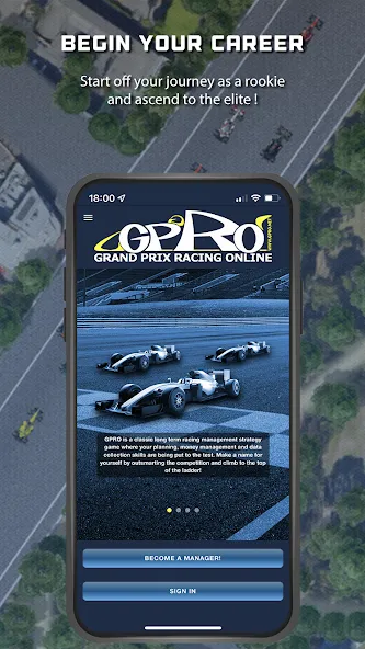 Скачать взлом GPRO — Classic racing manager (ГПРО)  [МОД Много монет] — последняя версия apk на Андроид screen 1