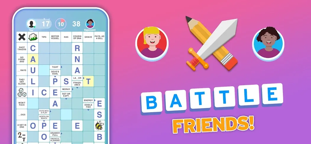 Взлом Kryss — The Battle of Words  [МОД Меню] — полная версия apk на Андроид screen 3