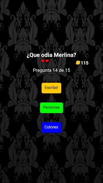 Скачать взломанную Merlina Trivia en Español  [МОД Бесконечные монеты] — полная версия apk на Андроид screen 3