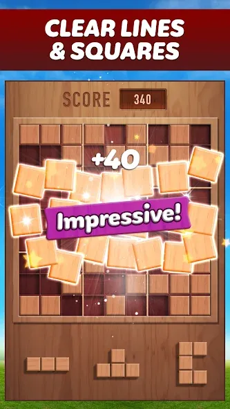 Скачать взлом Woody 99 — Sudoku Block Puzzle (Вуди 99)  [МОД Бесконечные монеты] — стабильная версия apk на Андроид screen 3