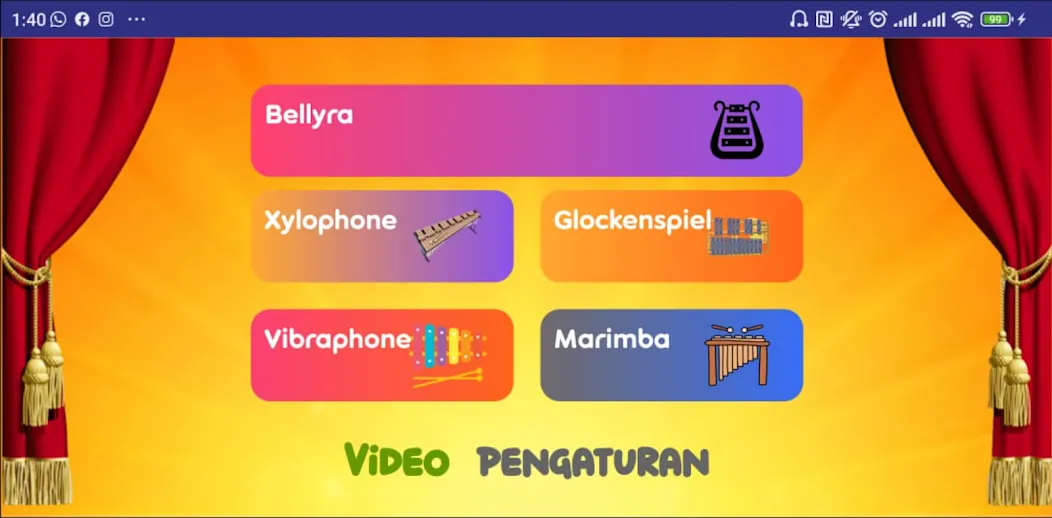 Скачать взломанную Virtual Marching Bells  [МОД Много монет] — полная версия apk на Андроид screen 1