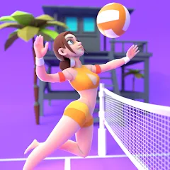 Beach Volleyball Game