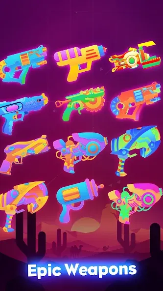 Скачать взломанную Beat Fire — Edm Gun Music Game  [МОД Много денег] — стабильная версия apk на Андроид screen 5