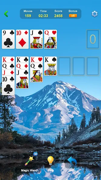 Взлом Solitaire — Classic Card Games  [МОД Меню] — стабильная версия apk на Андроид screen 5