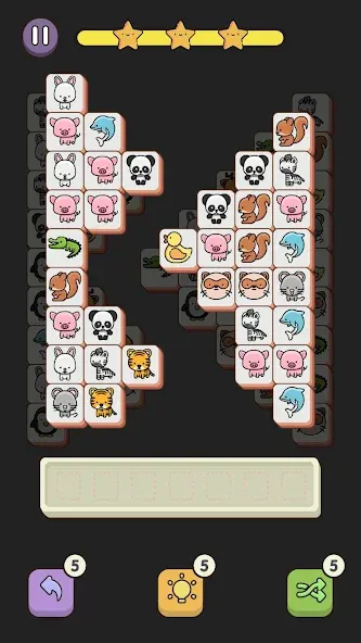 Взлом Match 3 Animal — Zen Puzzle (Матч 3 Животное)  [МОД Много монет] — стабильная версия apk на Андроид screen 1