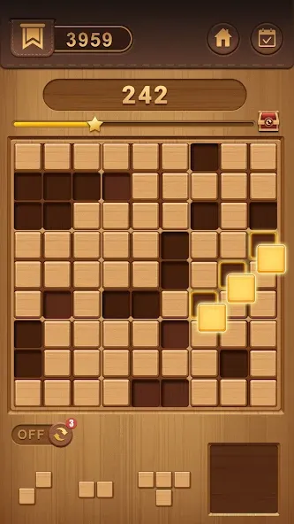 Взлом Block Sudoku Woody Puzzle Game  [МОД Меню] — полная версия apk на Андроид screen 4