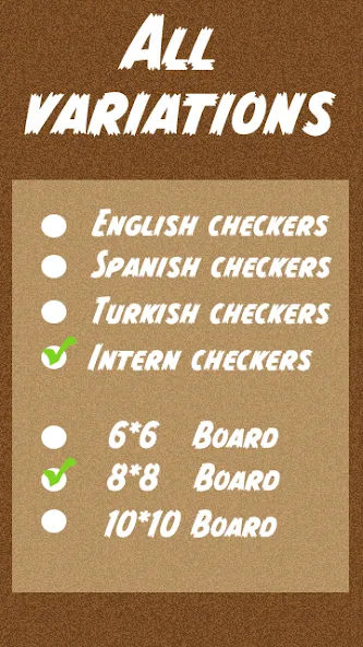 Скачать взлом Checkers — Damas  [МОД Menu] — стабильная версия apk на Андроид screen 3