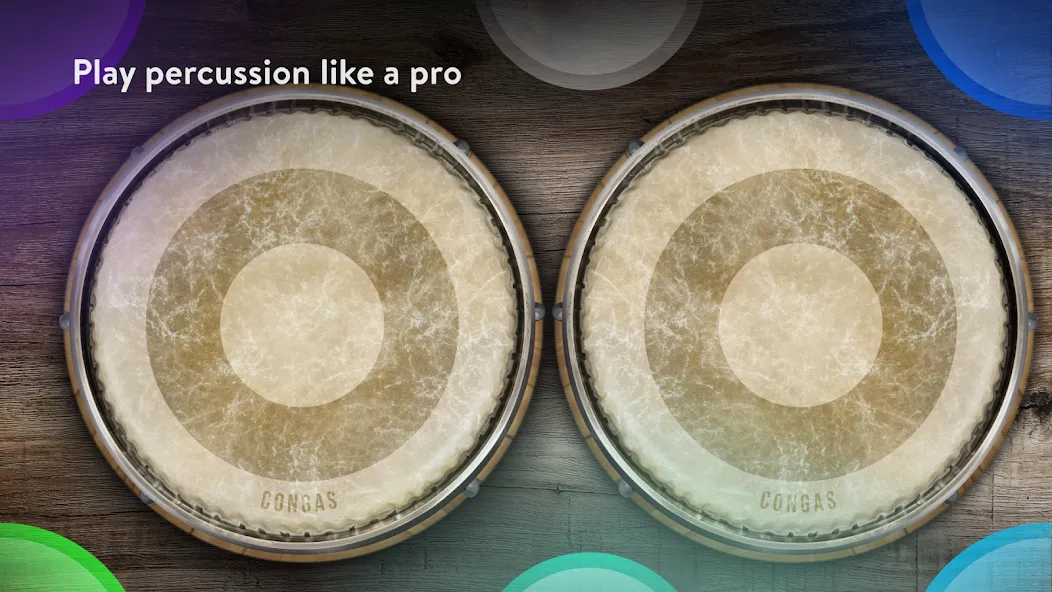 Взлом Congas & Bongos: percussion  [МОД Unlocked] — полная версия apk на Андроид screen 1