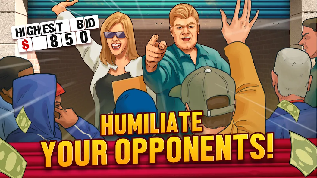 Взломанная Bid Wars 2: Business Simulator (Бид Варс 2)  [МОД Много денег] — последняя версия apk на Андроид screen 3