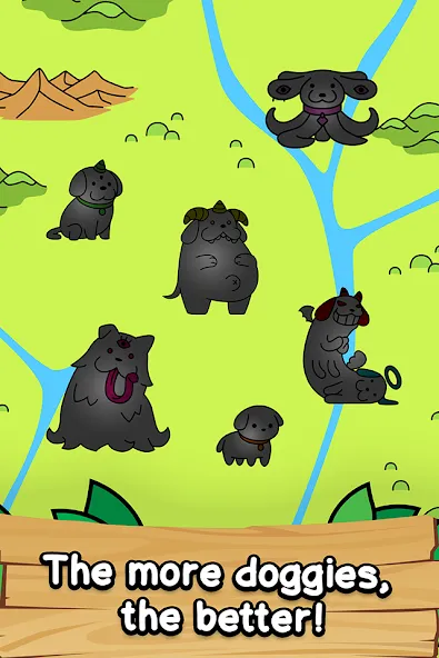 Скачать взломанную Dog Evolution: Idle Merge Game (Дог Эволюшн)  [МОД Unlimited Money] — последняя версия apk на Андроид screen 3