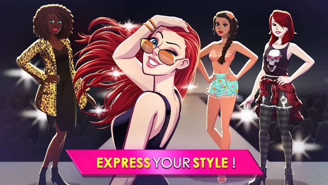 Скачать взлом Fashion Fever: Dress Up Game (Фэшн Фивер)  [МОД Mega Pack] — последняя версия apk на Андроид screen 1