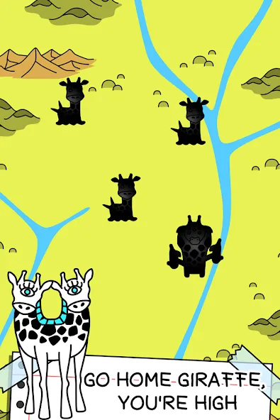 Скачать взлом Giraffe Evolution: Idle Game (Жираф Эволюция)  [МОД Unlocked] — полная версия apk на Андроид screen 3