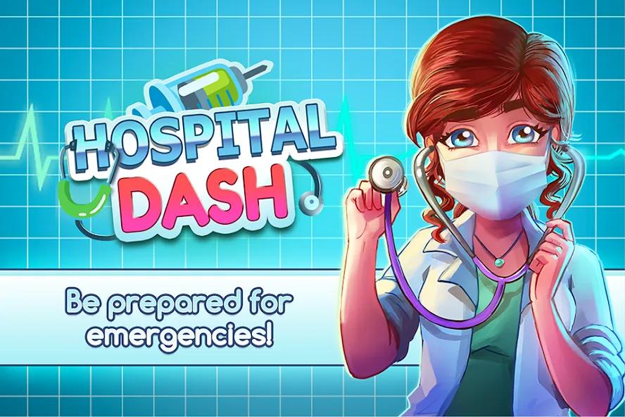 Скачать взлом Hospital Dash Tycoon Simulator (Хоспиталь Даш Тайкун Симулятор)  [МОД Menu] — последняя версия apk на Андроид screen 1